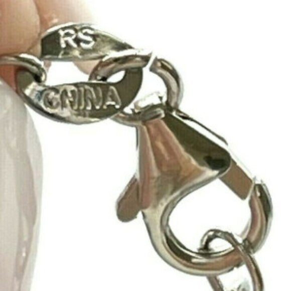 Freshwater Pearl with Blue Stones Bracelet - Picture 5 of 6